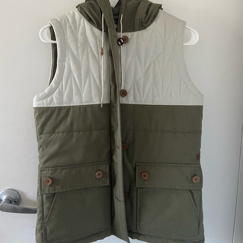 Women’s Olive Green Burton Dryride Vest